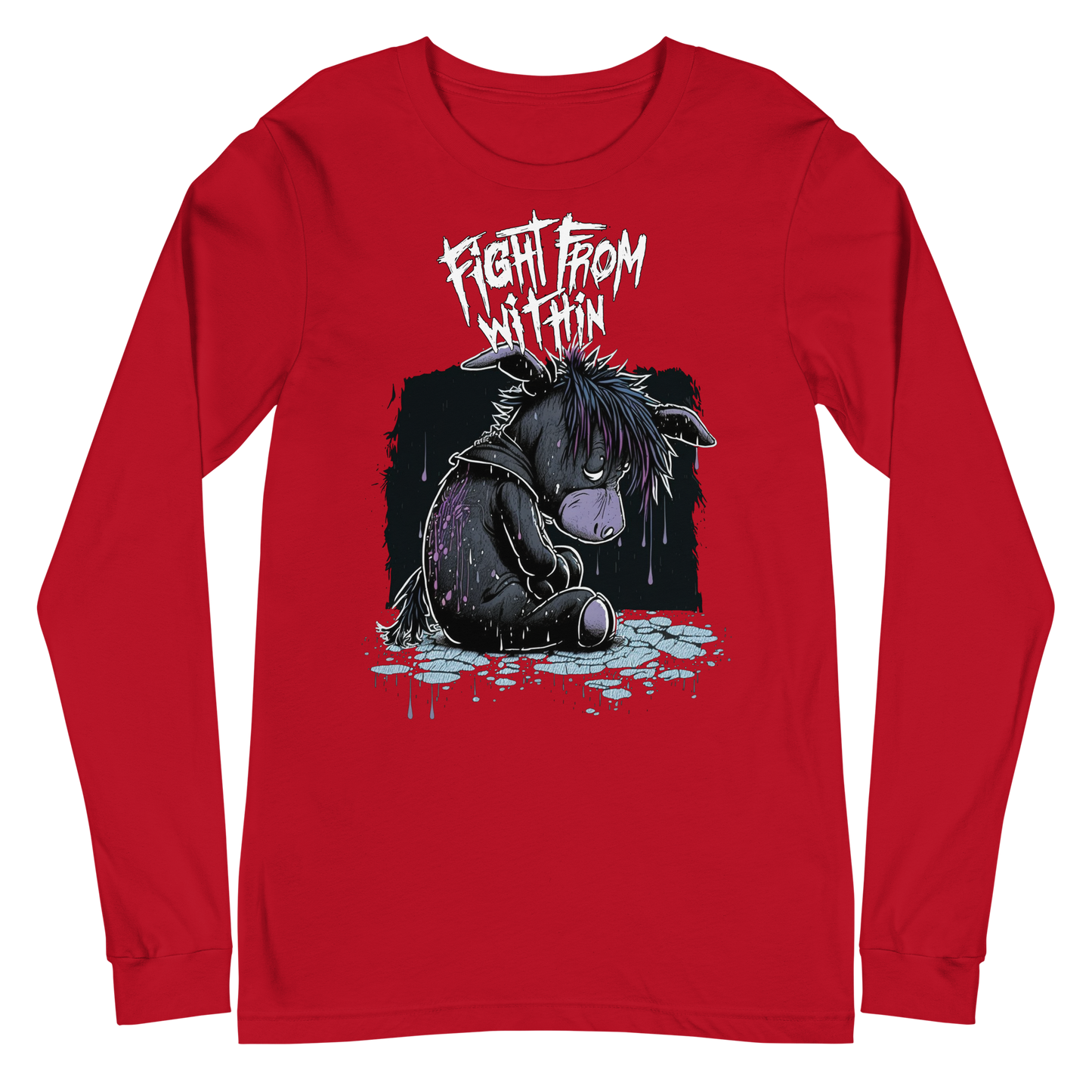 Fight From Within "Depression" - Unisex Long Sleeve Tee