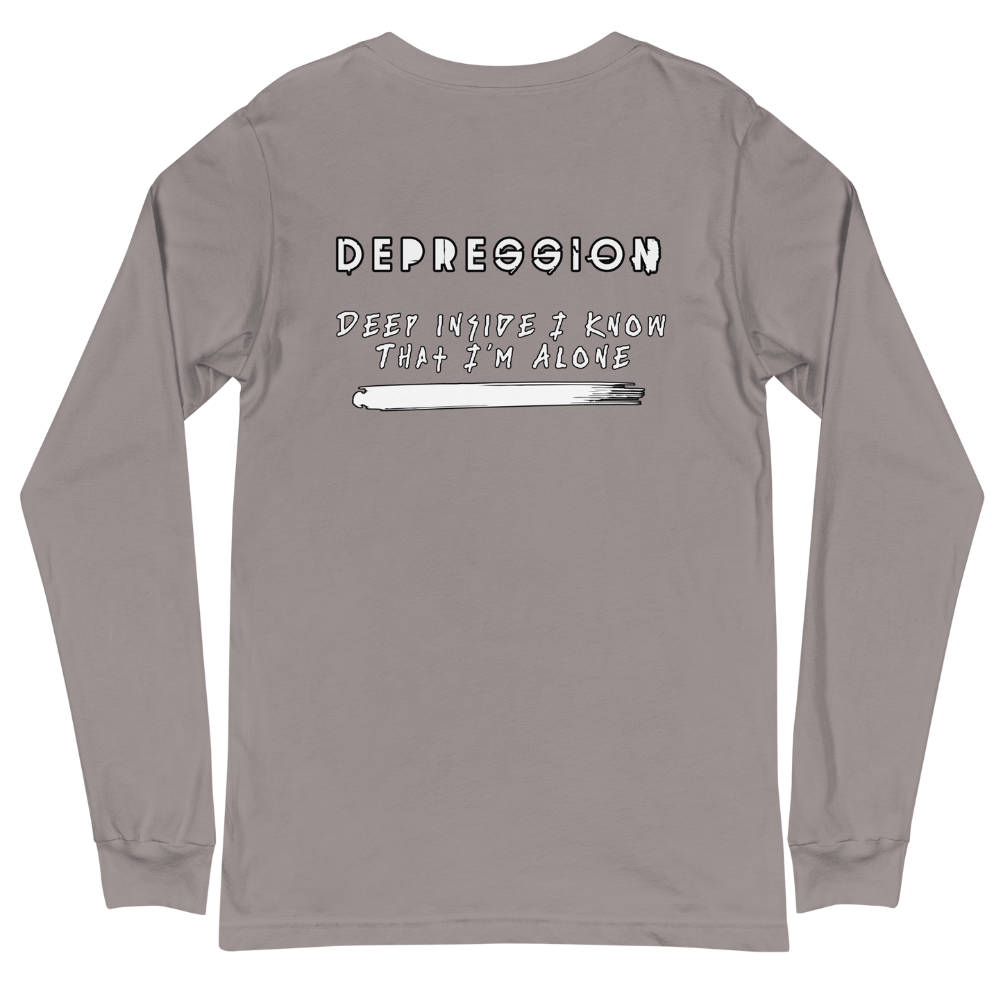 Fight From Within "Depression" - Unisex Long Sleeve Tee