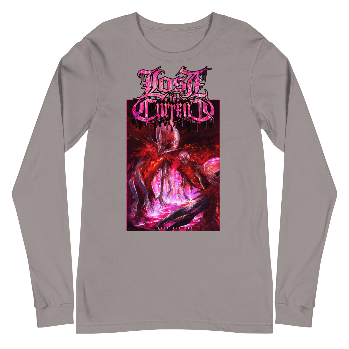 Lost In The Current "Lurid Visions" - Unisex Long Sleeve Tee