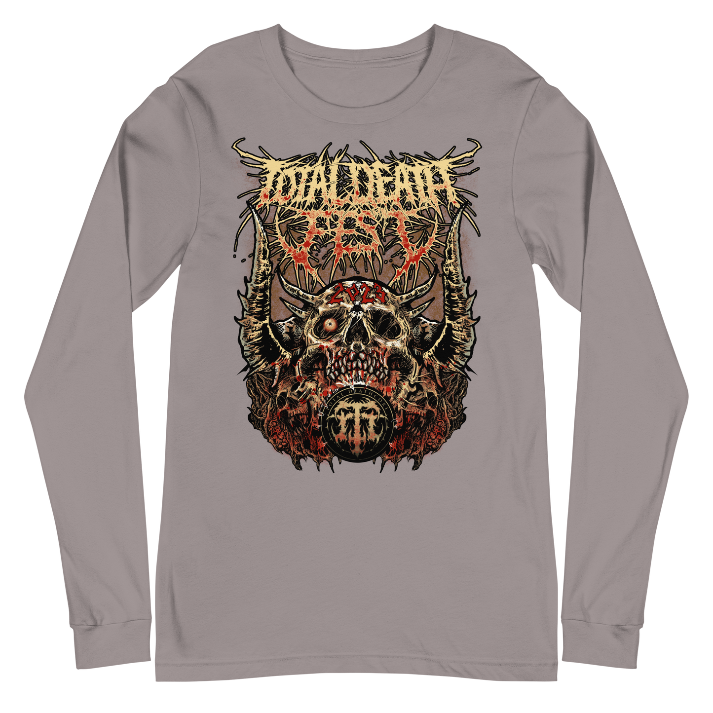 Total Death Fest Ground Zero 2023 - Unisex Long Sleeve Tee