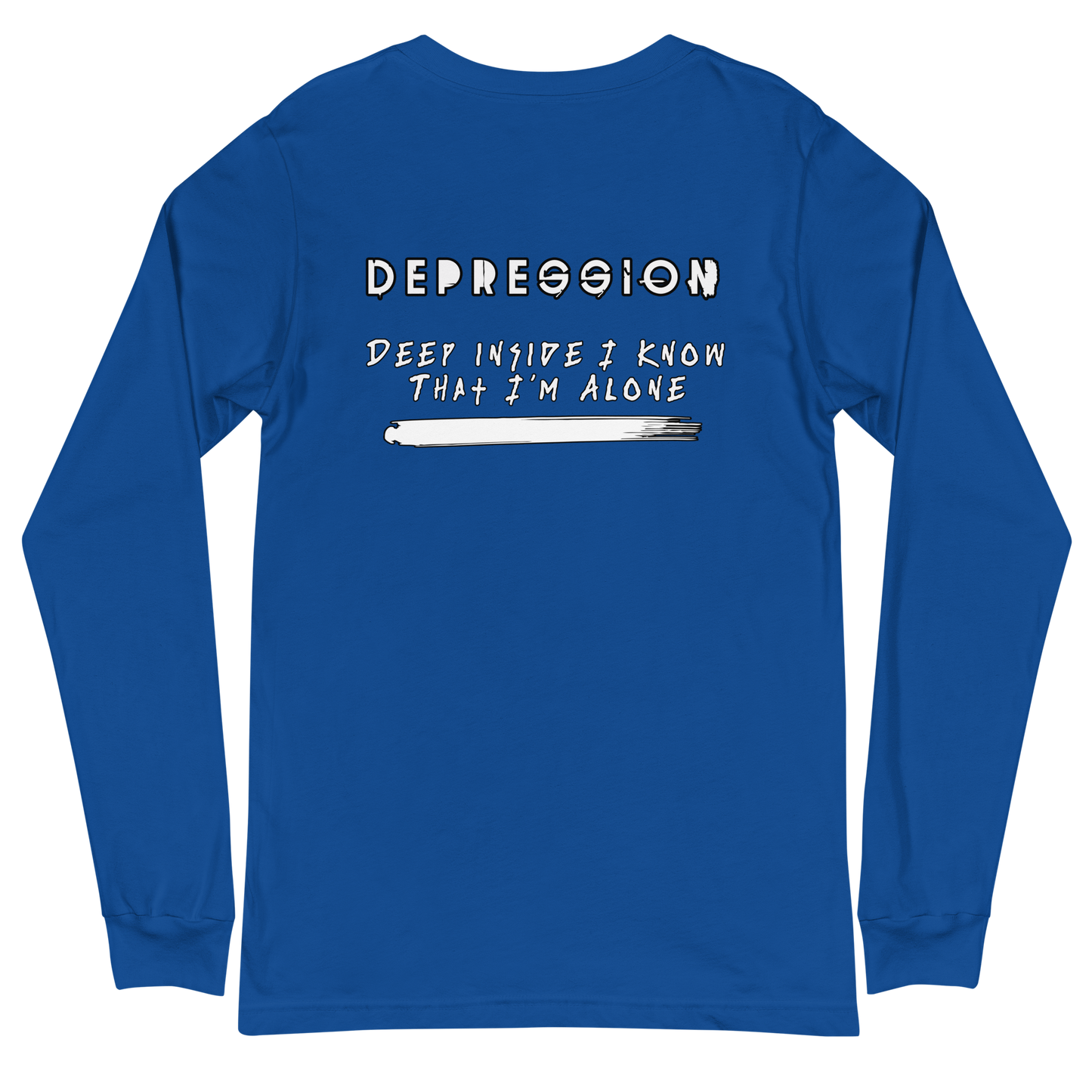 Fight From Within "Depression" - Unisex Long Sleeve Tee