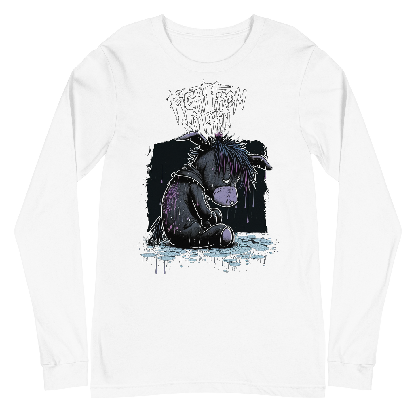 Fight From Within "Depression" - Unisex Long Sleeve Tee