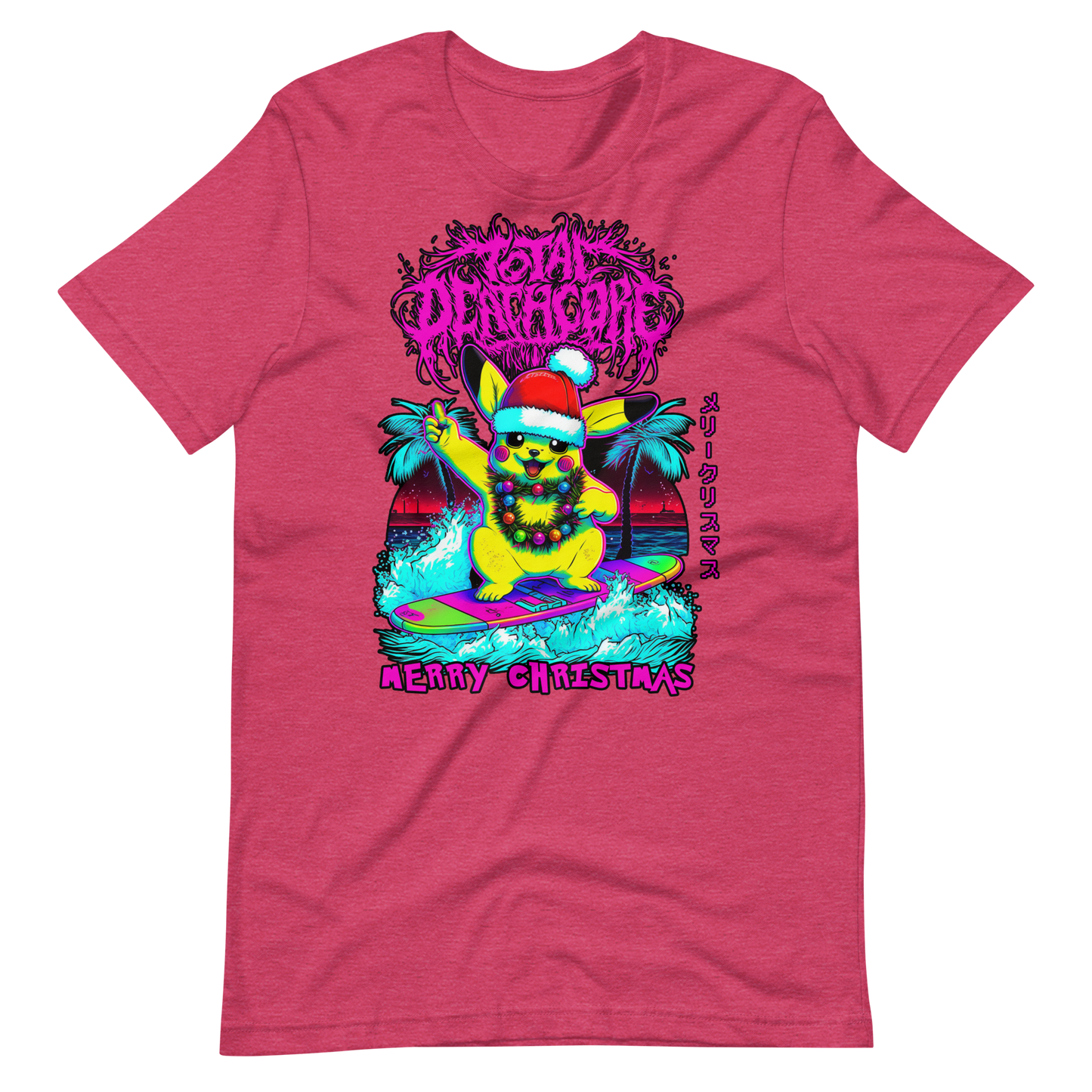 Total Deathcore "Surfs Up Xmas" - Unisex t-shirt