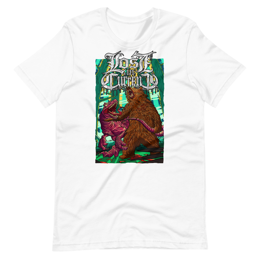 Lost In The Current "Raptor Vs Bear" - Unisex t-shirt