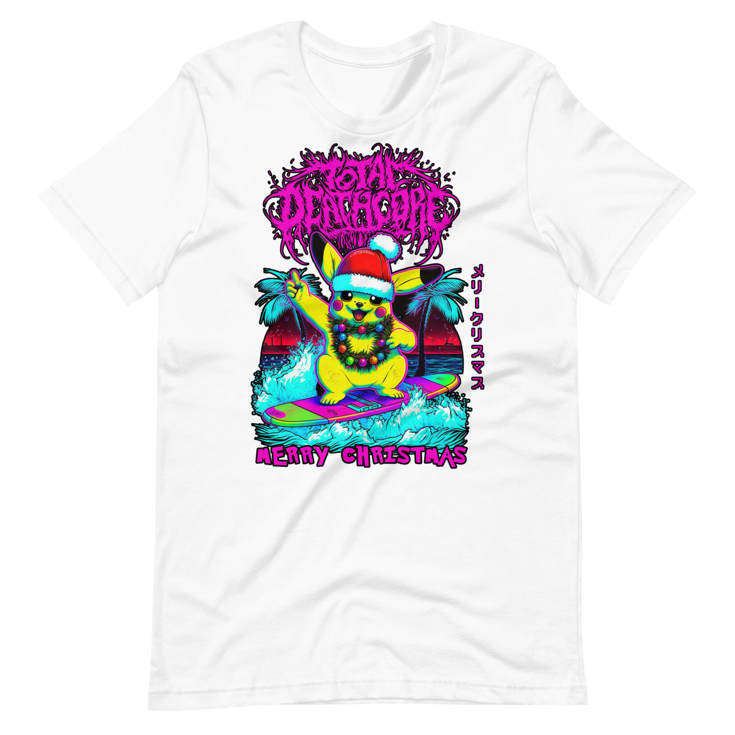 Total Deathcore "Surfs Up Xmas" - Unisex t-shirt